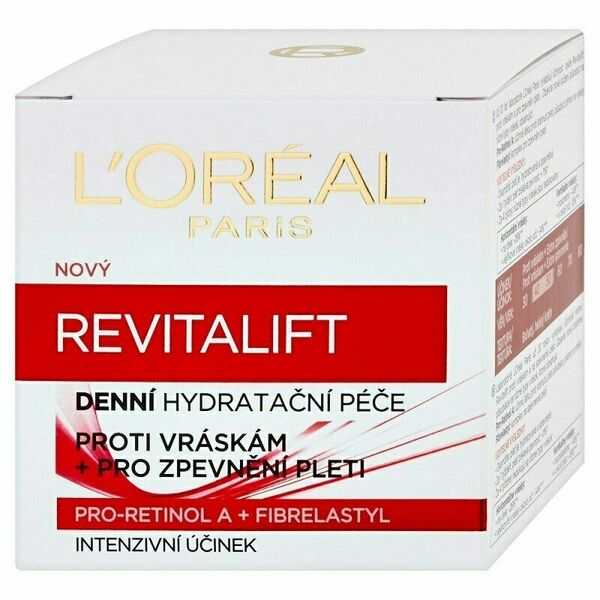 L'Oréal Paris  Revitalift denní krém proti vráskám 50ml porovnat ceny