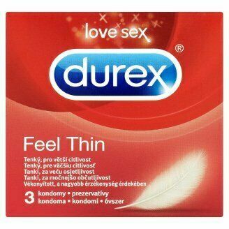 Durex SEX Feel Thin 3ks porovnat ceny