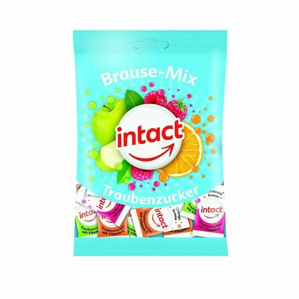 Intact Šumivé pastilky s vitaminem C Brause-mix sáček 100 g porovnat ceny