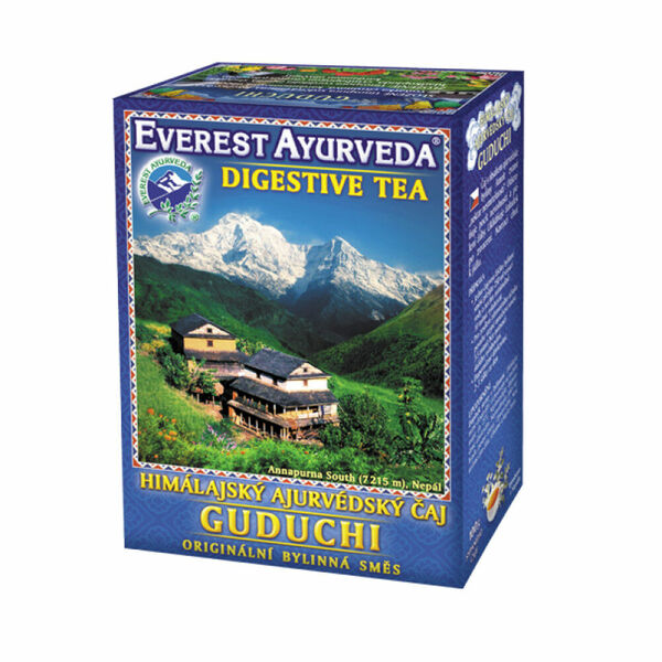 EVEREST AYURVEDA Guduchi zažívání a chuť k jídlu sypaný čaj 100 g porovnat ceny