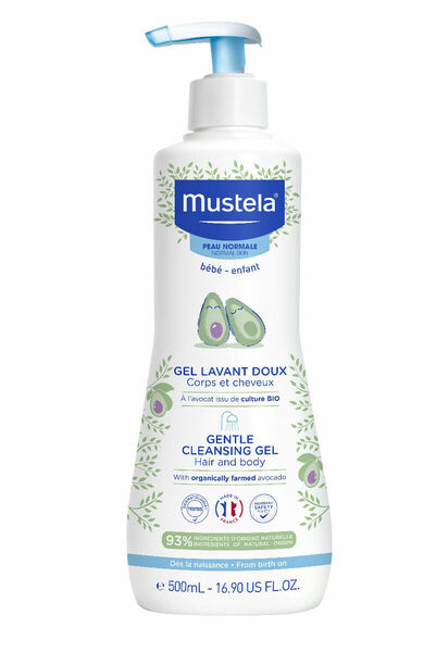 Mustela Jemný čisticí tělový a vlasový gel 500 ml porovnat ceny