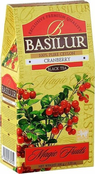 BASILUR Magic Fruits Black Cranberry papír 100g porovnat ceny