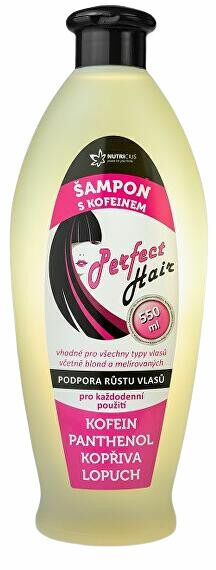 Nutricius Perfect HAIR kofeinový šampon 550ml porovnat ceny