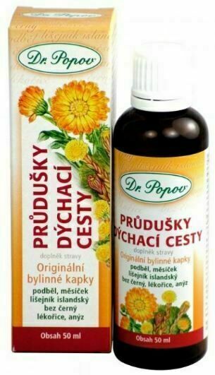 Dr.Popov Průdušky dýchací cesty 50ml porovnat ceny