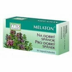 Fytopharma Melaton tobolky pro dobrý spánek 30 tobolek porovnat ceny