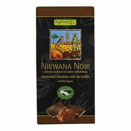 Čokoláda Nirwana hořká BIO 100 g Rapunzel* porovnat ceny