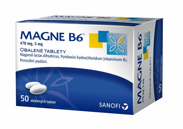 Magne B6®, 50 obalených tablet porovnat ceny