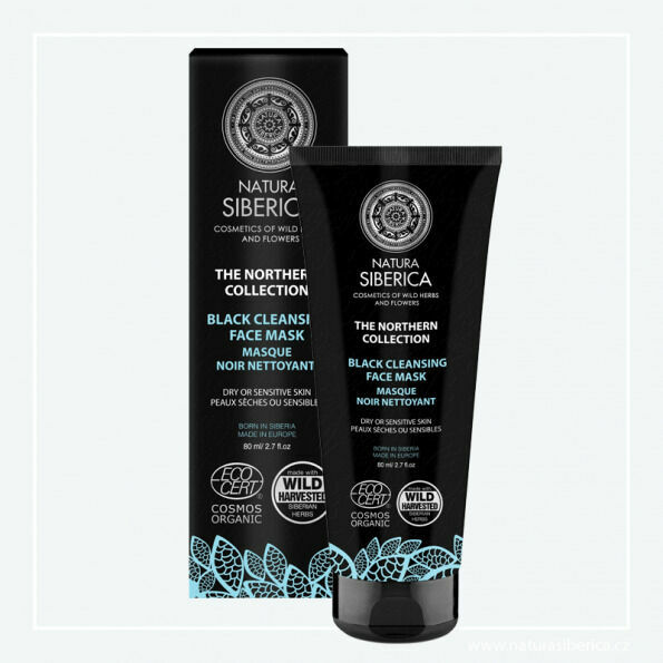 Natura Siberica Černá pleťová pročišťující maska 80ml porovnat ceny