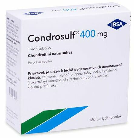 Condrosulf 400, 180 tobolek porovnat ceny