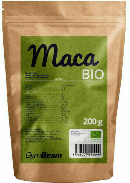 Gymbeam BIO Maca 200g porovnat ceny