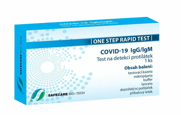 Safecare  Testovací set na detekci protilátek COVID-19 IgG/IgM porovnat ceny