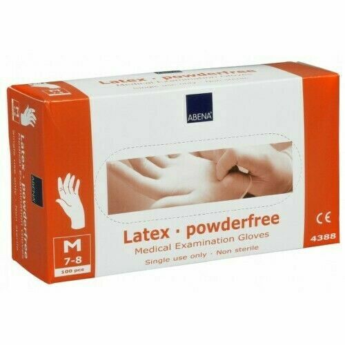 Rukavice vyšetř. LATEX Medium nepudrované 100ks porovnat ceny