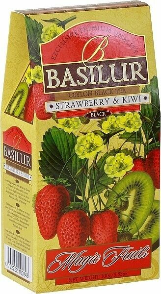 BASILUR Magic Strawberry & Kiwi papír 100g porovnat ceny