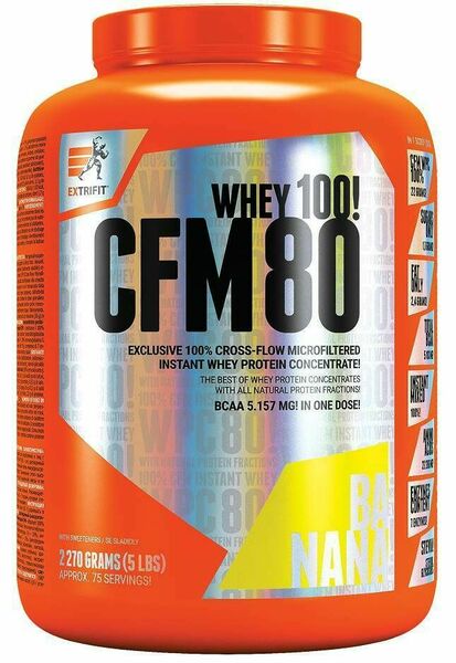 Extrifit CFM Instant Whey 80 2,27kg banán porovnat ceny