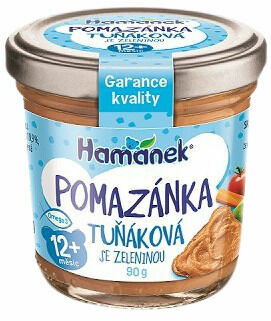 Hamánek Pomazánka tuňáková se zeleninou 90g porovnat ceny