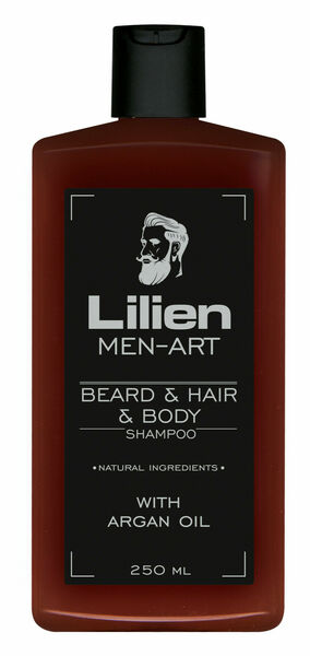 Lilien Men Art beard&hair&body shampoo Black 250ml porovnat ceny