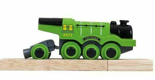 Bigjigs Rail Elektrická lokomotiva Flying Scotsman zelená porovnat ceny
