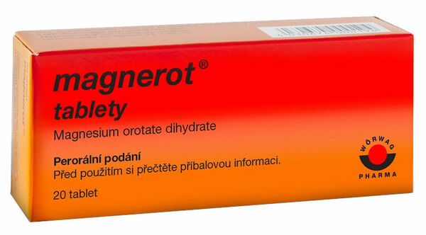 Worwag  Magnerot tablety 20x500mg porovnat ceny
