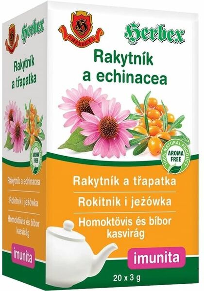 HERBEX Rakytník a třapatka (echinacea) 20x3g n.s. porovnat ceny