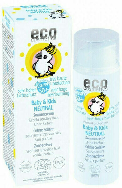 Eco Cosmetics Baby Dětský opalovací krém Neutral SPF 50+ BIO 50ml porovnat ceny