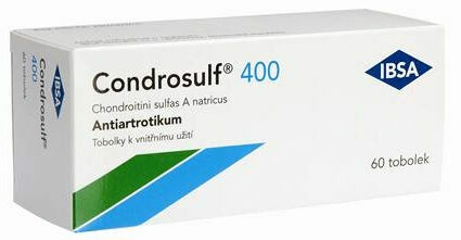 Condrosulf 400, 60 tobolek porovnat ceny
