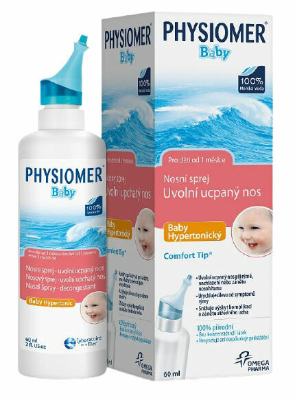 Physiomer Baby hypertonic 60ml porovnat ceny