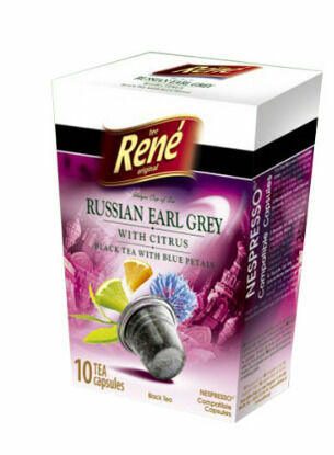 René černý čaj Earl Grey s citronem kapsle pro Nespresso 10ks porovnat ceny