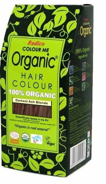 Radico Přírodní barva na vlasy BIO nejtmavší popelavá blond 100g porovnat ceny