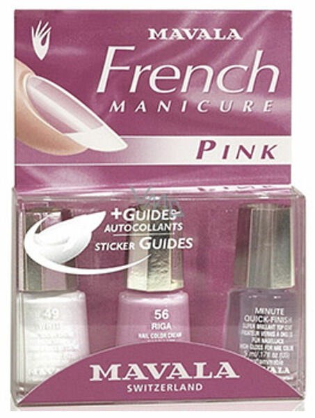 Mavala Francouzská manikúra Pink 3x5ml porovnat ceny
