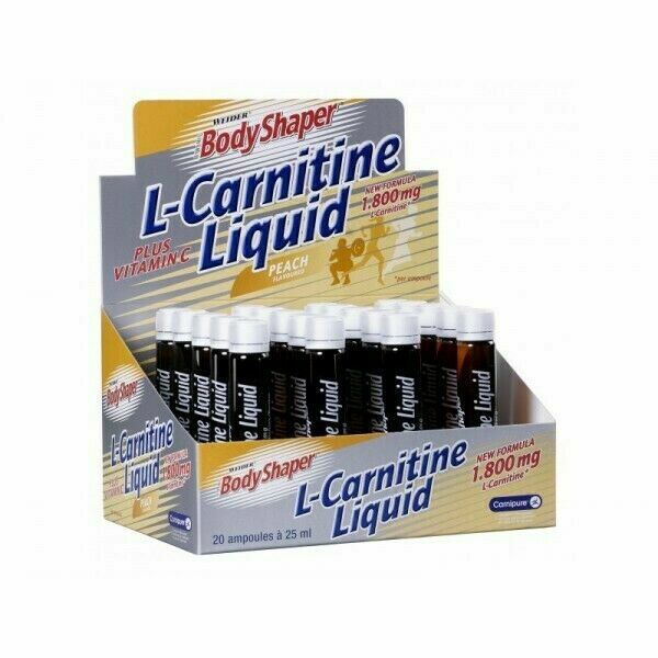 L-Carnitine Liquid, 1 x 25ml, Weider, Citrus porovnat ceny