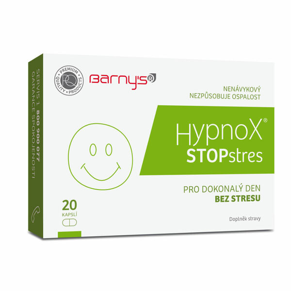 BARNY´S HypnoX STOPstres 20 kapslí porovnat ceny