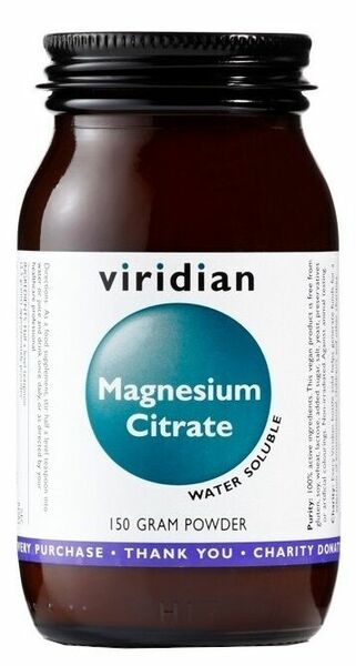 Viridian Magnesium Citrate Powder 150g porovnat ceny