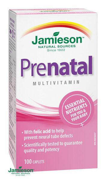 Jamieson Prenatal multivitamín 100 tablet porovnat ceny