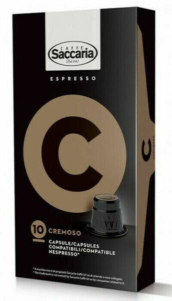 Saccaria caffé Nespresso kapsle Cremoso 10 ks porovnat ceny