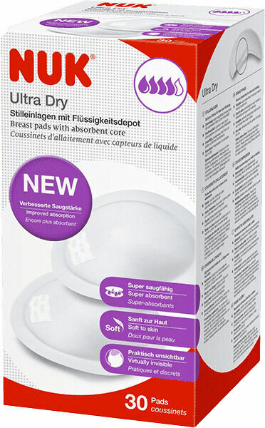 NUK prsní polštářky ULTRA DRY 30ks porovnat ceny