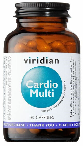 Viridian Cardio Multi 60 kapslí porovnat ceny