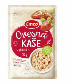 Emco Ovesná kaše s jahodami 55g porovnat ceny