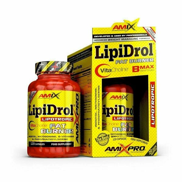 Amix LipiDrol Fat Burner, 120 kapslí porovnat ceny
