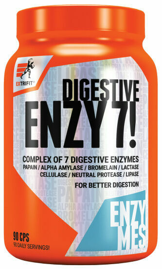 Extrifit Enzy 7! Digestice Enzymes 90 kapslí porovnat ceny