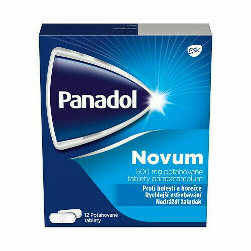 Panadol Novum 500mg 12 tablet porovnat ceny