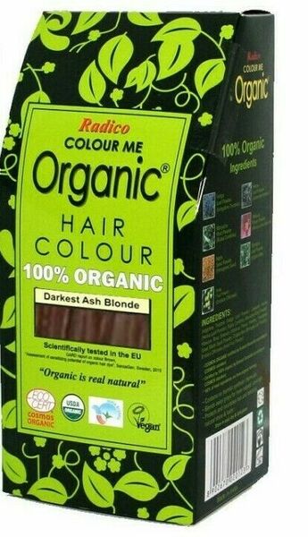 Radico Přírodní barva na vlasy BIO nejtmavší popelavá blond 100g porovnat ceny