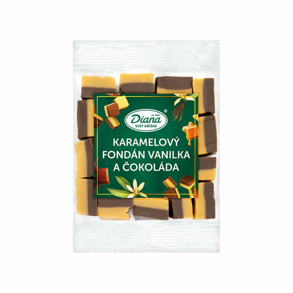 Diana Company Karamelový fondán vanilka a čokoláda 100g porovnat ceny