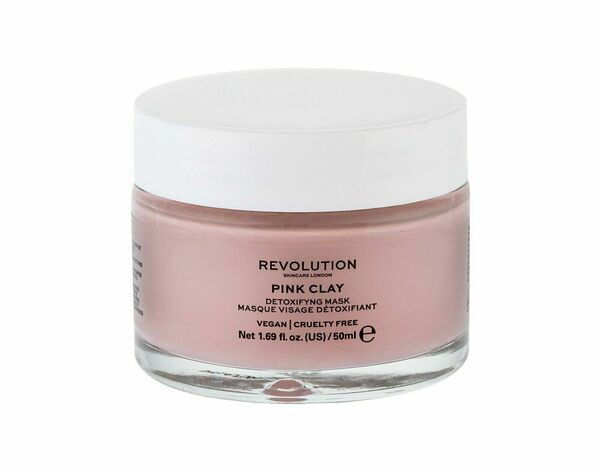 Revolution Skincare, Pink Clay Detoxifying, maska na obličej 50ml porovnat ceny