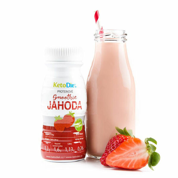 KETODIET Proteinové smoothie jahoda 200 ml porovnat ceny
