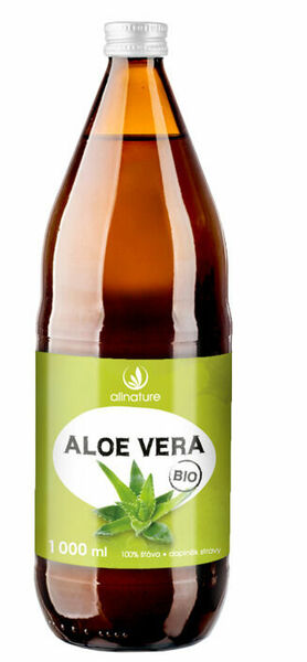 Allnature Aloe Vera BIO 100% šťáva 1000ml porovnat ceny