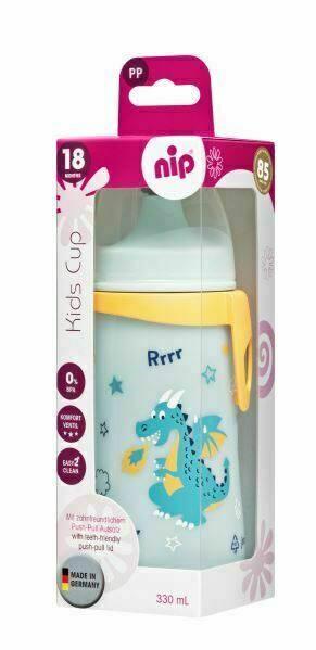 NIP Kids cup láhev s pítkem kluk 330 ml porovnat ceny