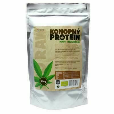 Vieste Konopný protein 100% naturální 500g porovnat ceny
