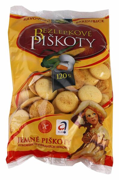 Kávoviny  Bezlepkové piškoty 120g porovnat ceny