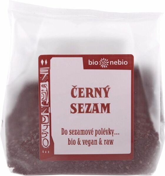 Bio nebio  Bio*nebio Bio sezam černý neloupaný 100g porovnat ceny