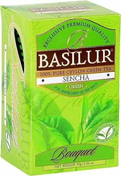 BASILUR Bouquet Sencha přebal 20x1,5g porovnat ceny